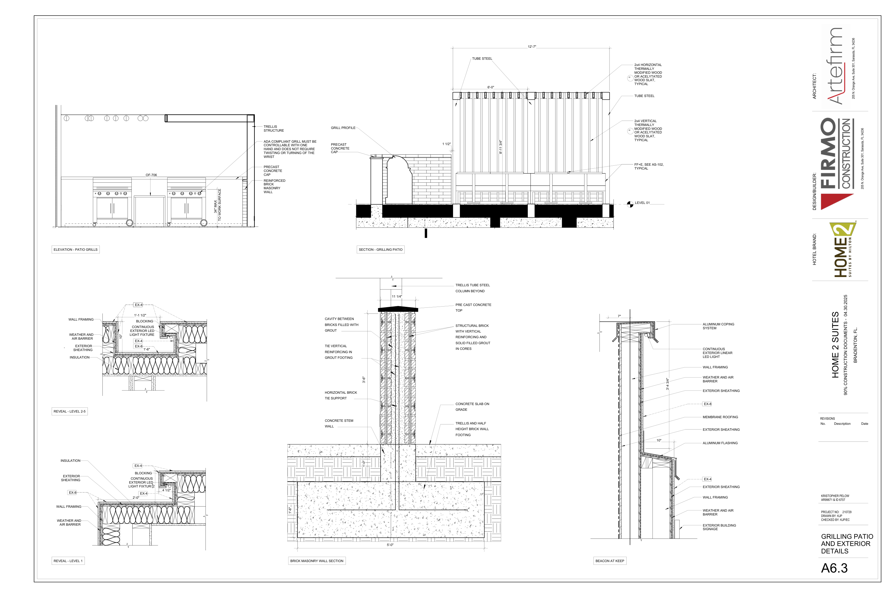 A6.3 Grilling Patio and Exterior Details original source