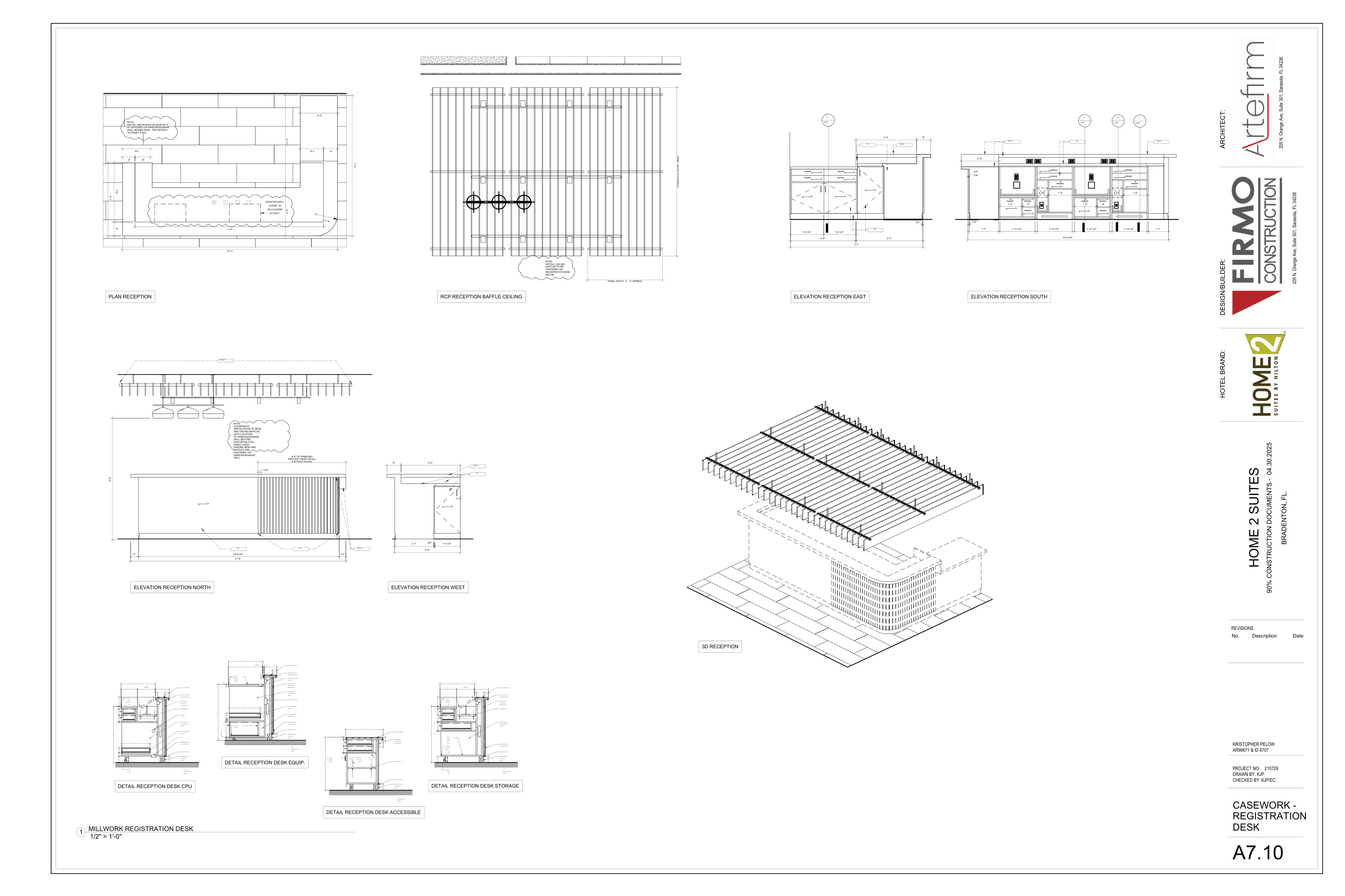 A7.10 Registration Desk Casework original source