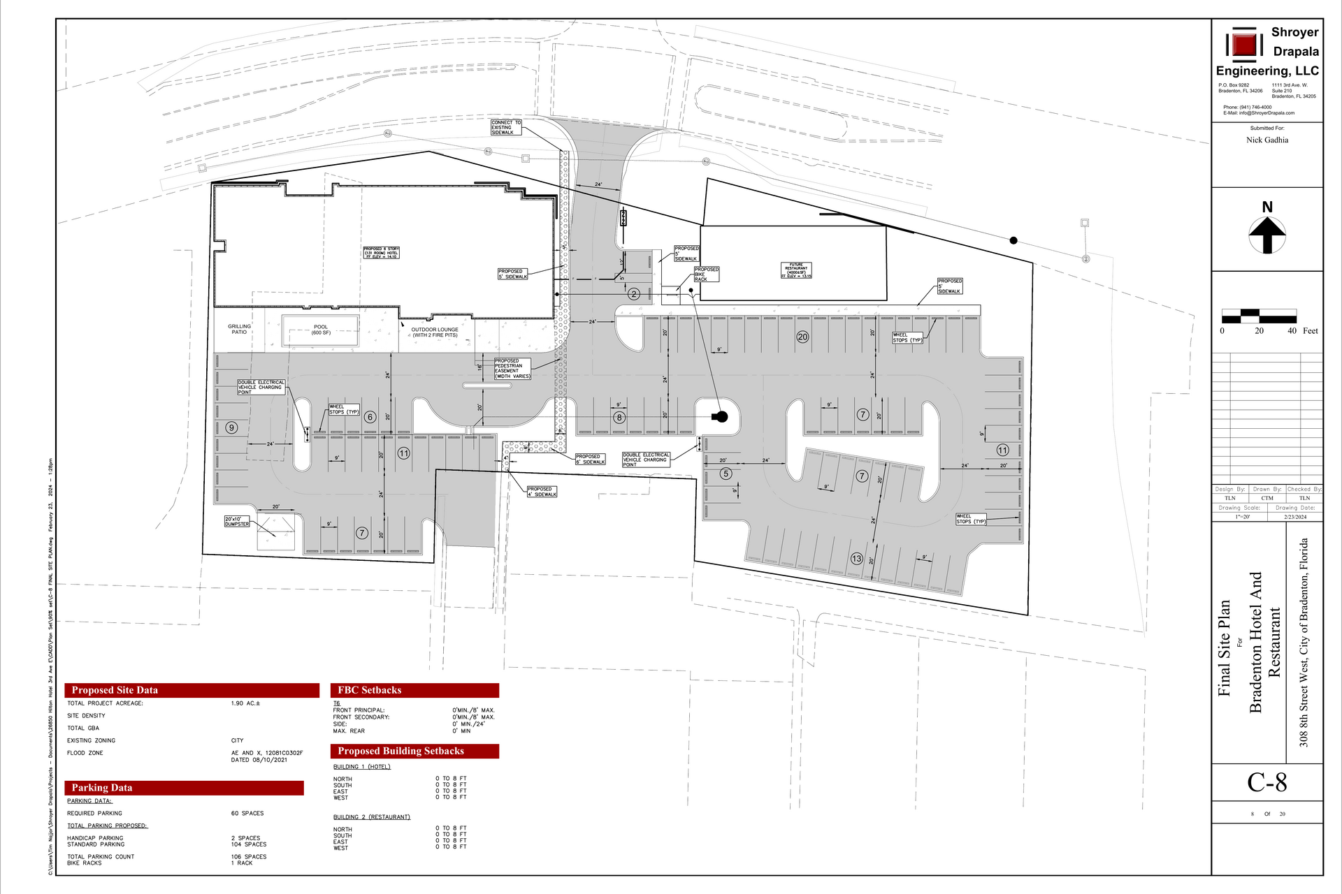 C-8 Final Site Plan original civil source